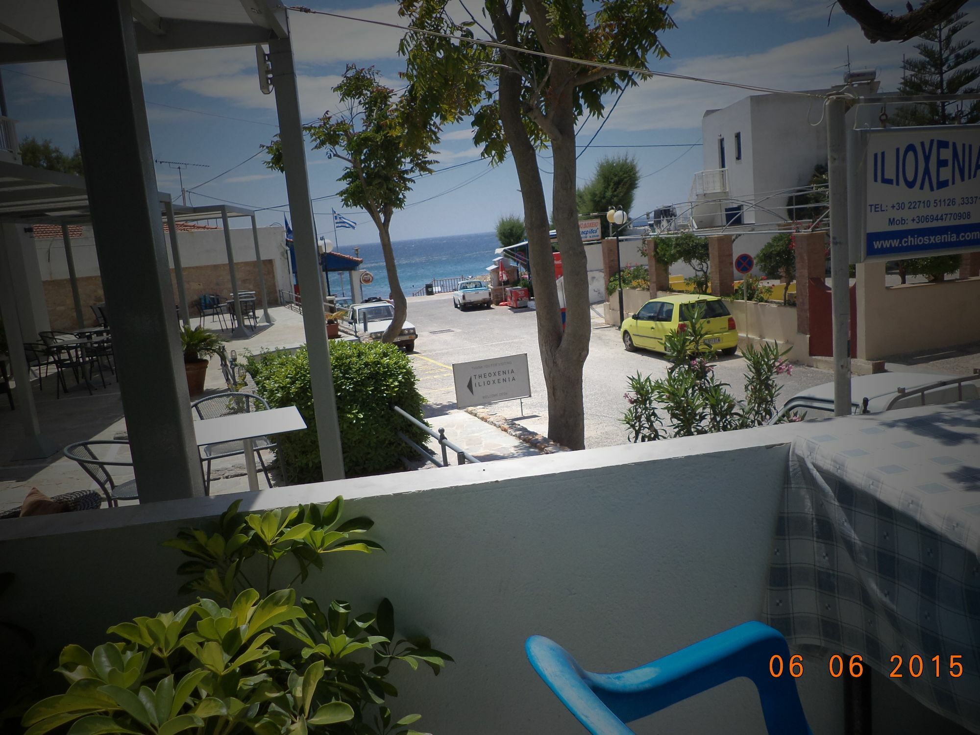 To Kamari Apartamento Paralia Agias Foteinis Exterior foto